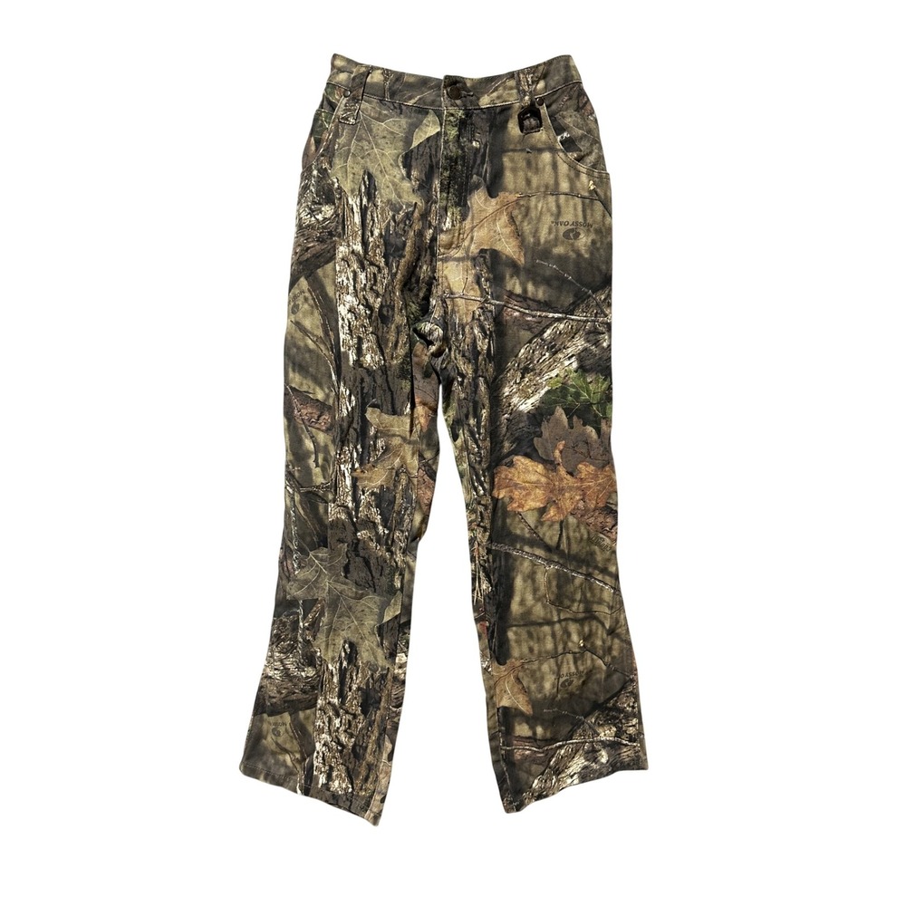 Mossy Oak Camo Hunting Pants Mens 38x30 Cotton Blend Outdoor Casual